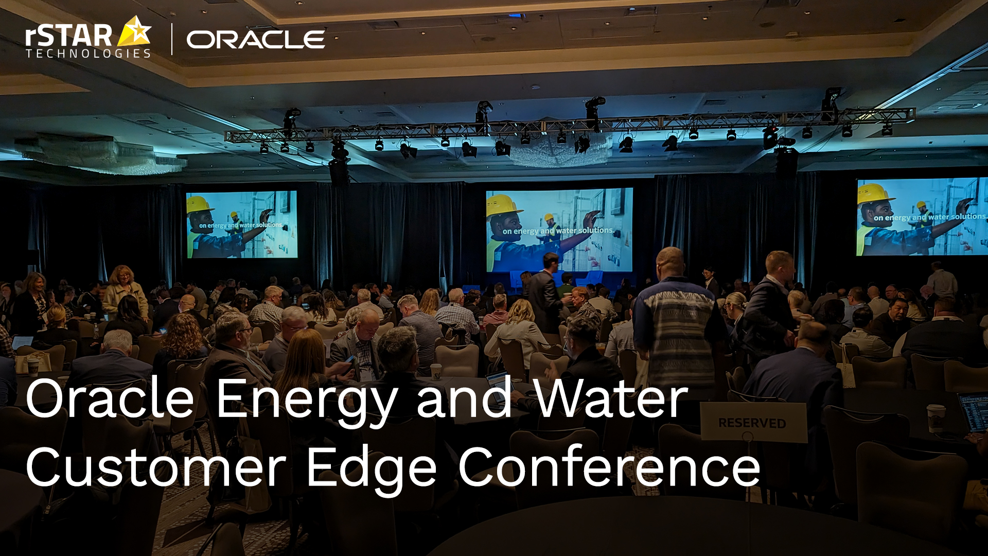 rSTAR Shares Industry Insights and GenAI Demonstration at Oracle Energy and Water Customer Edge  
